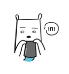 khaw white bear（個別スタンプ：31）