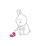 ほくほくうさぎ（個別スタンプ：7）