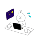 ほくほくうさぎ（個別スタンプ：17）