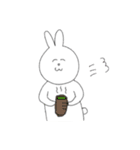 ほくほくうさぎ（個別スタンプ：24）