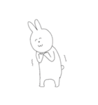 ほくほくうさぎ（個別スタンプ：25）