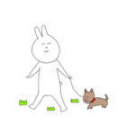 ほくほくうさぎ（個別スタンプ：40）
