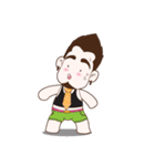 Sarutty KriKri Cutie（個別スタンプ：4）
