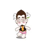 Sarutty KriKri Cutie（個別スタンプ：21）