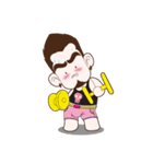Sarutty KriKri Cutie（個別スタンプ：25）