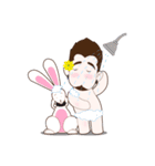 Sarutty KriKri Cutie（個別スタンプ：27）