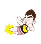 Sarutty KriKri Cutie（個別スタンプ：36）