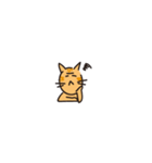 小さめスタンプ！虎猫さん（個別スタンプ：6）
