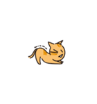 小さめスタンプ！虎猫さん（個別スタンプ：10）