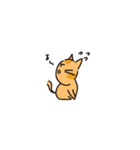 小さめスタンプ！虎猫さん（個別スタンプ：11）