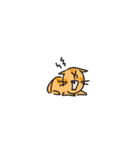 小さめスタンプ！虎猫さん（個別スタンプ：14）