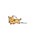 小さめスタンプ！虎猫さん（個別スタンプ：16）
