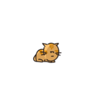 小さめスタンプ！虎猫さん（個別スタンプ：18）