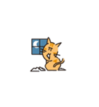 小さめスタンプ！虎猫さん（個別スタンプ：28）