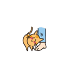小さめスタンプ！虎猫さん（個別スタンプ：33）