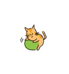 小さめスタンプ！虎猫さん（個別スタンプ：38）