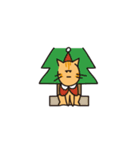 小さめスタンプ！虎猫さん（個別スタンプ：40）