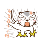 Stray Cat Adventures in Wonderland（個別スタンプ：22）