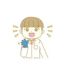Mediocre Scientist（個別スタンプ：1）
