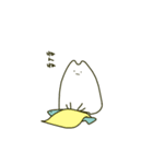 睡眠を促すさわらさん（個別スタンプ：5）