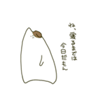 睡眠を促すさわらさん（個別スタンプ：14）
