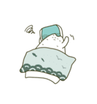 睡眠を促すさわらさん（個別スタンプ：27）