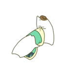 睡眠を促すさわらさん（個別スタンプ：32）