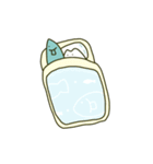 睡眠を促すさわらさん（個別スタンプ：40）