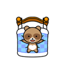 ラクラクーンのゆったりした田舎の生活（個別スタンプ：14）