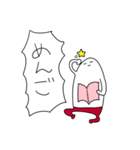 勝負の赤タイツ（個別スタンプ：34）