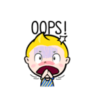 Rak Monkey Badminton (ENG)（個別スタンプ：4）