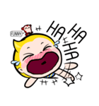 Rak Monkey Badminton (ENG)（個別スタンプ：5）