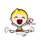 Rak Monkey Badminton (ENG)（個別スタンプ：11）