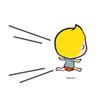 Rak Monkey Badminton (ENG)（個別スタンプ：23）