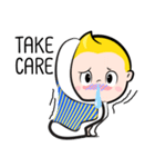 Rak Monkey Badminton (ENG)（個別スタンプ：24）