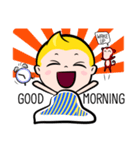 Rak Monkey Badminton (ENG)（個別スタンプ：25）