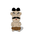 Ancient Thai man with mustache（個別スタンプ：5）