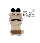 Ancient Thai man with mustache（個別スタンプ：11）