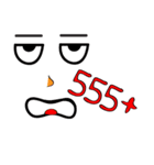 Not face（個別スタンプ：40）