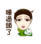 drink tea woman-02（個別スタンプ：27）