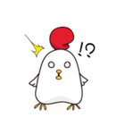 Hello ！ The white chicken（個別スタンプ：22）