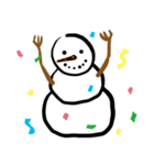 Snowman Emoji（個別スタンプ：1）