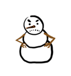 Snowman Emoji（個別スタンプ：2）