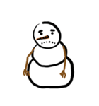 Snowman Emoji（個別スタンプ：3）