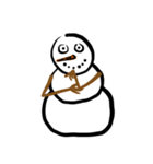 Snowman Emoji（個別スタンプ：5）