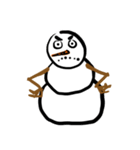 Snowman Emoji（個別スタンプ：6）