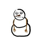 Snowman Emoji（個別スタンプ：7）