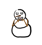 Snowman Emoji（個別スタンプ：8）