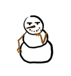 Snowman Emoji（個別スタンプ：9）