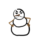 Snowman Emoji（個別スタンプ：10）